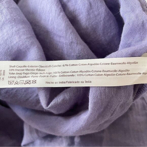 Free People One Lattice Babydoll Top - Size XS - Picture 5 of 5